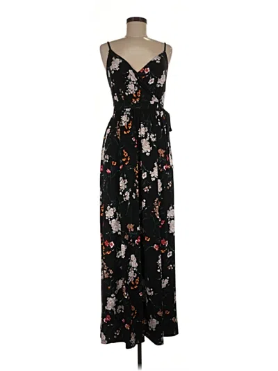 Pre-owned Kaileigh Casual Dress In Black