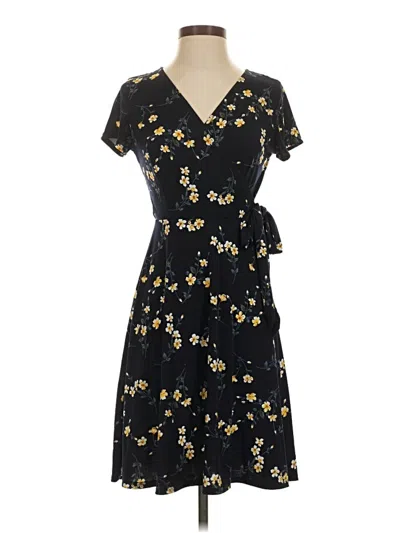 Pre-owned Kaileigh Casual Dress In Black