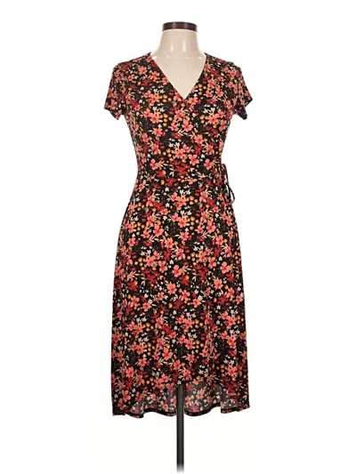 Pre-owned Kaileigh Casual Dress In Black