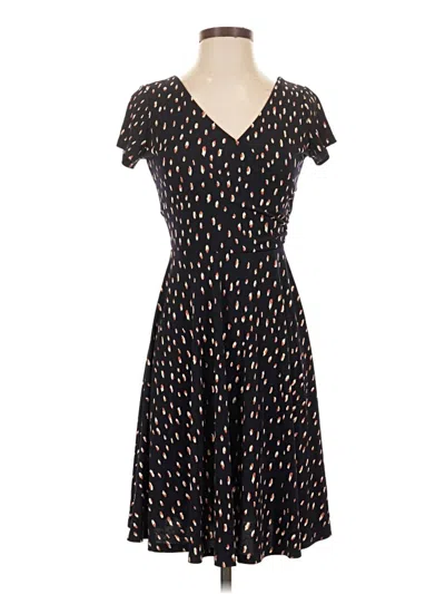 Pre-owned Kaileigh Casual Dress In Black