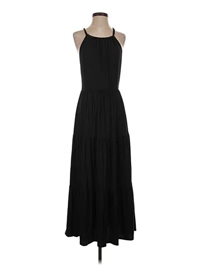 Pre-owned Kaileigh Casual Dress In Black