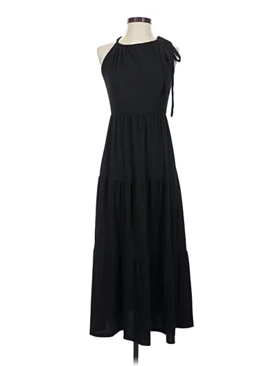 Pre-owned Kaileigh Casual Dress In Black