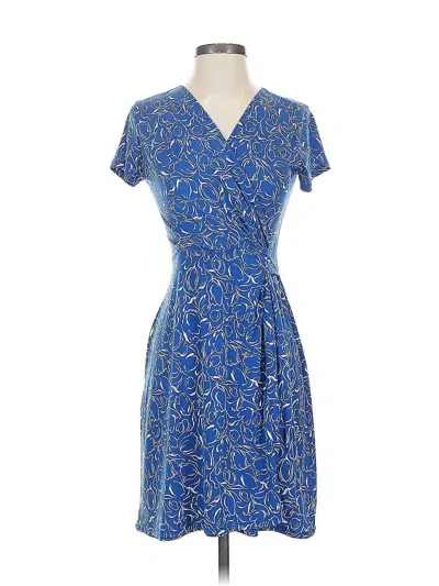 Pre-owned Kaileigh Casual Dress In Blue