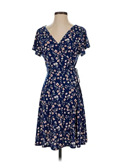 Pre-owned Kaileigh Casual Dress In Blue
