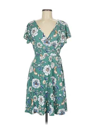 Pre-owned Kaileigh Casual Dress In Blue