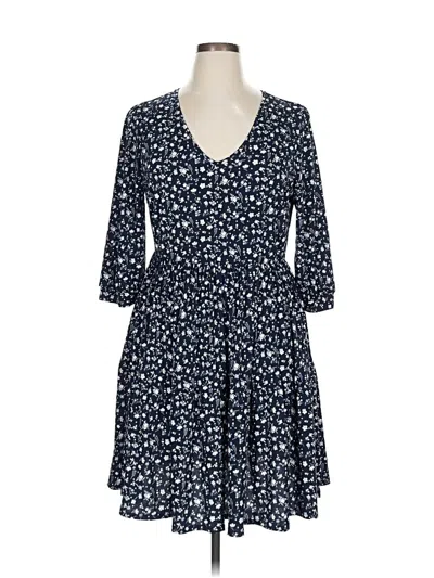Pre-owned Kaileigh Casual Dress In Blue