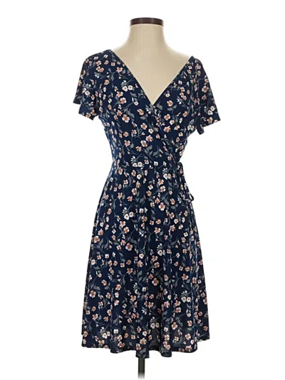 Pre-owned Kaileigh Casual Dress In Blue