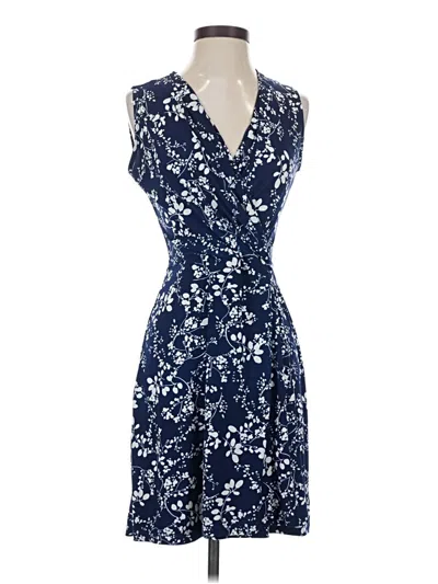 Pre-owned Kaileigh Casual Dress In Blue
