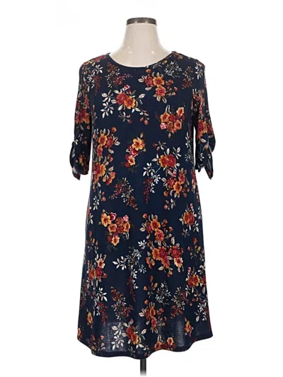 Pre-owned Kaileigh Casual Dress In Blue
