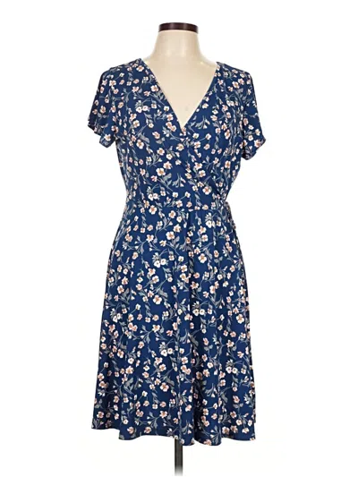 Pre-owned Kaileigh Casual Dress In Blue
