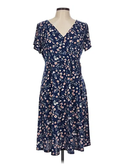 Pre-owned Kaileigh Casual Dress In Blue