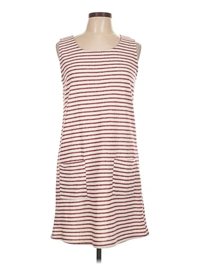 Pre-owned Kaileigh Casual Dress In Burgundy