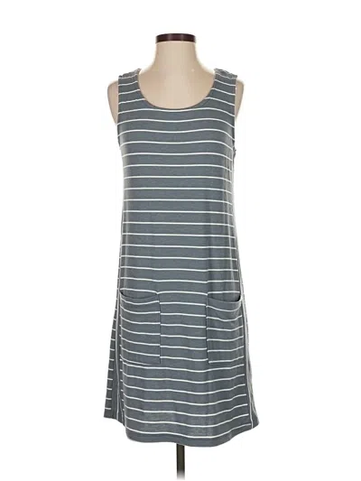 Pre-owned Kaileigh Casual Dress In Gray