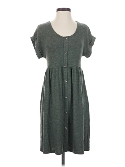 Pre-owned Kaileigh Casual Dress In Gray