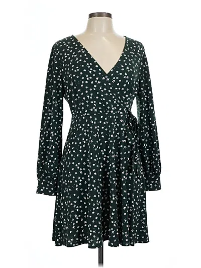 Pre-owned Kaileigh Casual Dress In Green