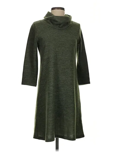 Pre-owned Kaileigh Casual Dress In Green