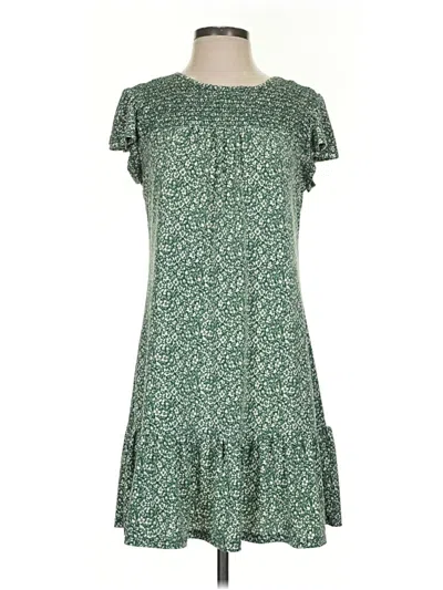 Pre-owned Kaileigh Casual Dress In Green