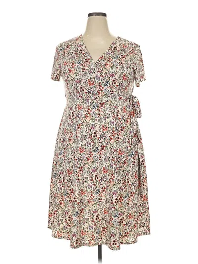 Pre-owned Kaileigh Casual Dress In Ivory