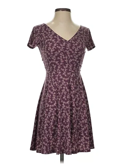 Pre-owned Kaileigh Casual Dress In Purple