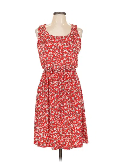 Pre-owned Kaileigh Casual Dress In Red