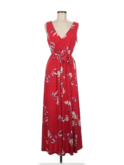 Pre-owned Kaileigh Casual Dress In Red