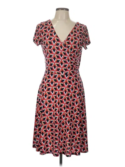 Pre-owned Kaileigh Casual Dress In Red