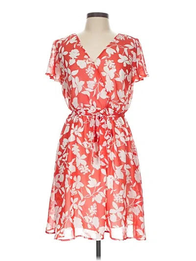 Pre-owned Kaileigh Casual Dress In Red