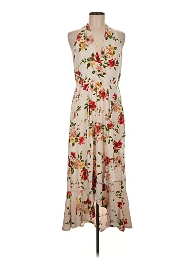 Pre-owned Kaileigh Casual Dress In Tan