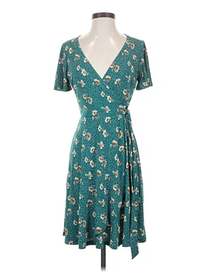 Pre-owned Kaileigh Casual Dress In Teal