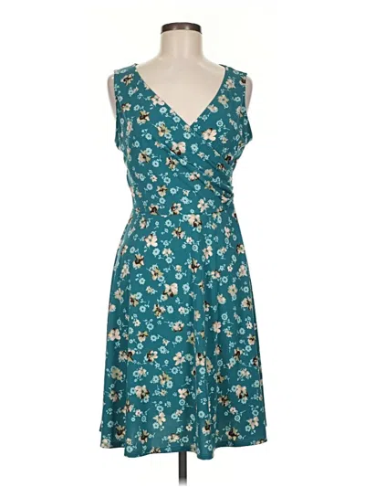 Pre-owned Kaileigh Casual Dress In Teal