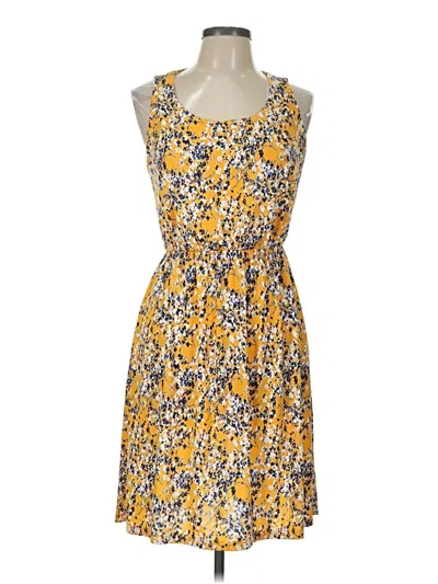 Pre-owned Kaileigh Casual Dress In Yellow