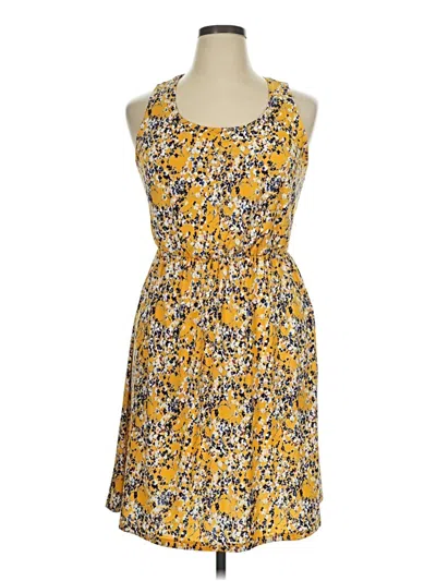 Pre-owned Kaileigh Casual Dress In Yellow