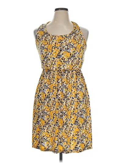Pre-owned Kaileigh Casual Dress In Yellow