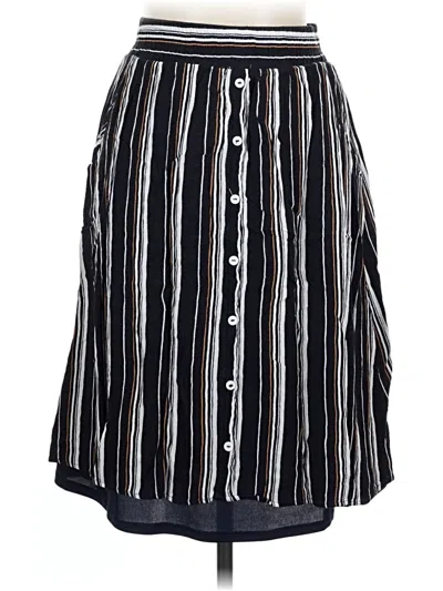 Pre-owned Kaileigh Casual Skirt In Black