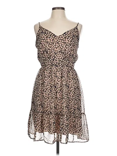 Pre-owned Kaileigh Cocktail Dress In Brown