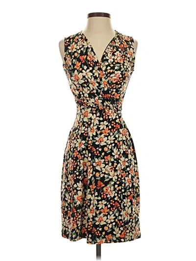 Pre-owned Kaileigh Cocktail Dress In Brown