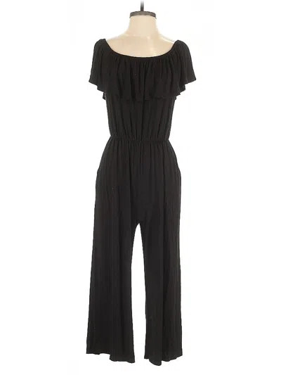 Pre-owned Kaileigh Jumpsuit In Black