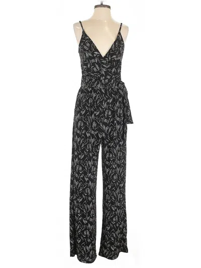 Pre-owned Kaileigh Jumpsuit In Black