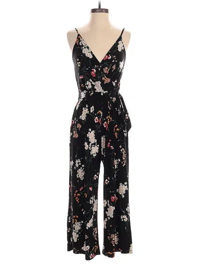 Pre-owned Kaileigh Jumpsuit In Black