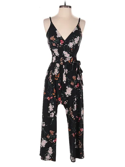 Pre-owned Kaileigh Jumpsuit In Black