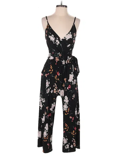 Pre-owned Kaileigh Jumpsuit In Black