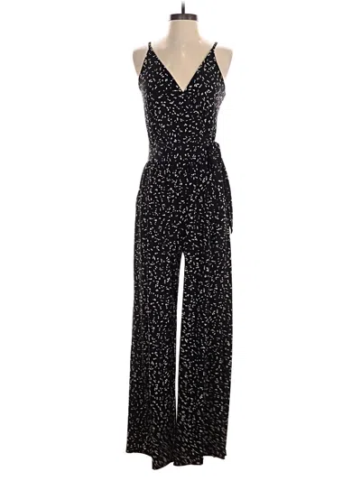 Pre-owned Kaileigh Jumpsuit In Black