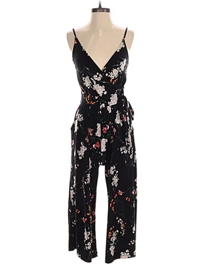 Pre-owned Kaileigh Jumpsuit In Black