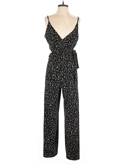 Pre-owned Kaileigh Jumpsuit In Black