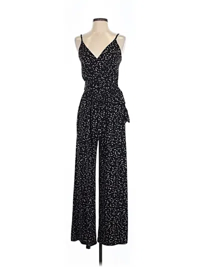 Pre-owned Kaileigh Jumpsuit In Black