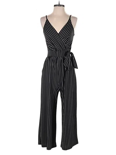 Pre-owned Kaileigh Jumpsuit In Black