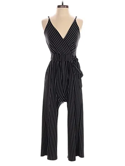 Pre-owned Kaileigh Jumpsuit In Black