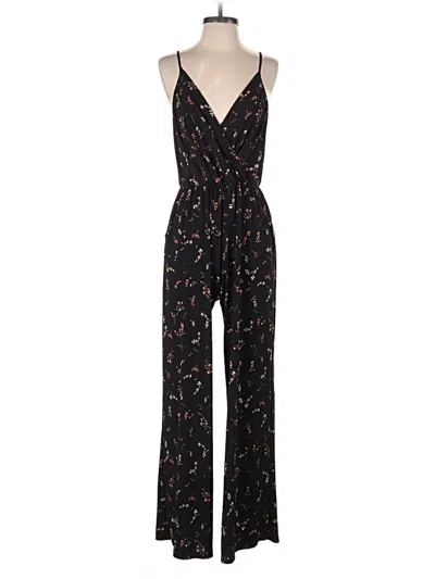 Pre-owned Kaileigh Jumpsuit In Black