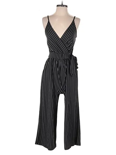 Pre-owned Kaileigh Jumpsuit In Black