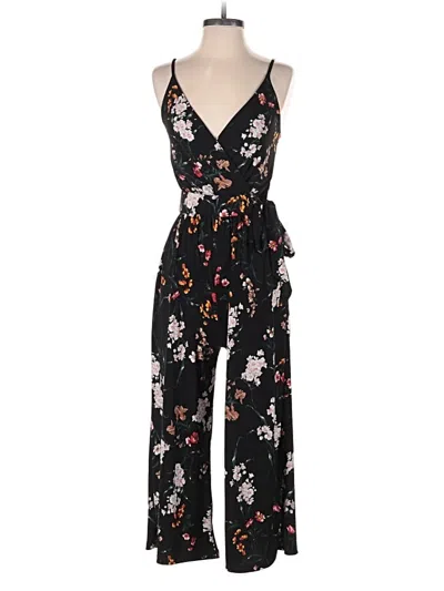 Pre-owned Kaileigh Jumpsuit In Black